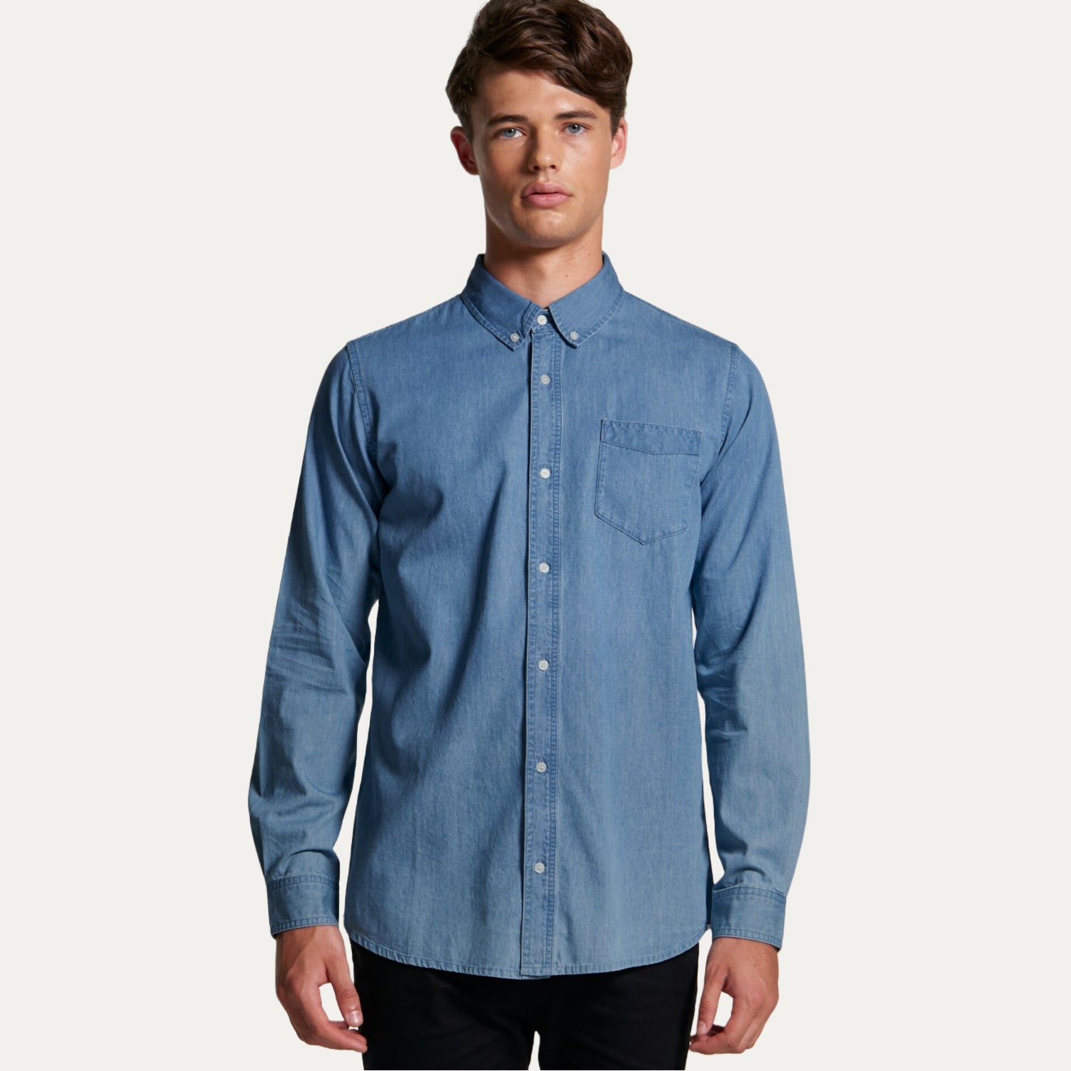 Mitchell Long Sleeve Denim Shirt