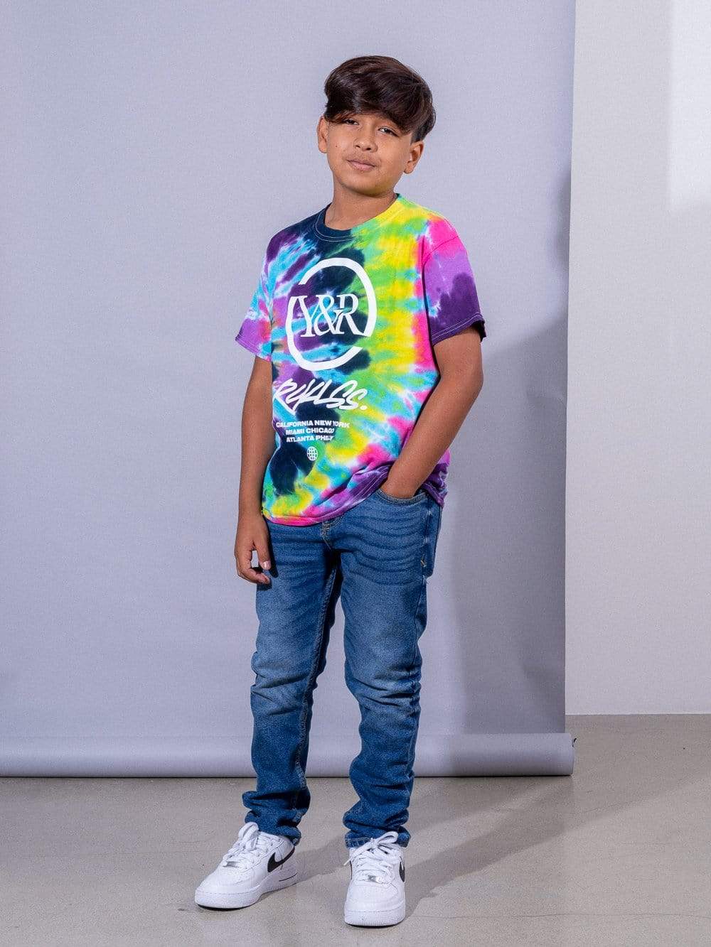 Deface Youth Tee - Tie Dye