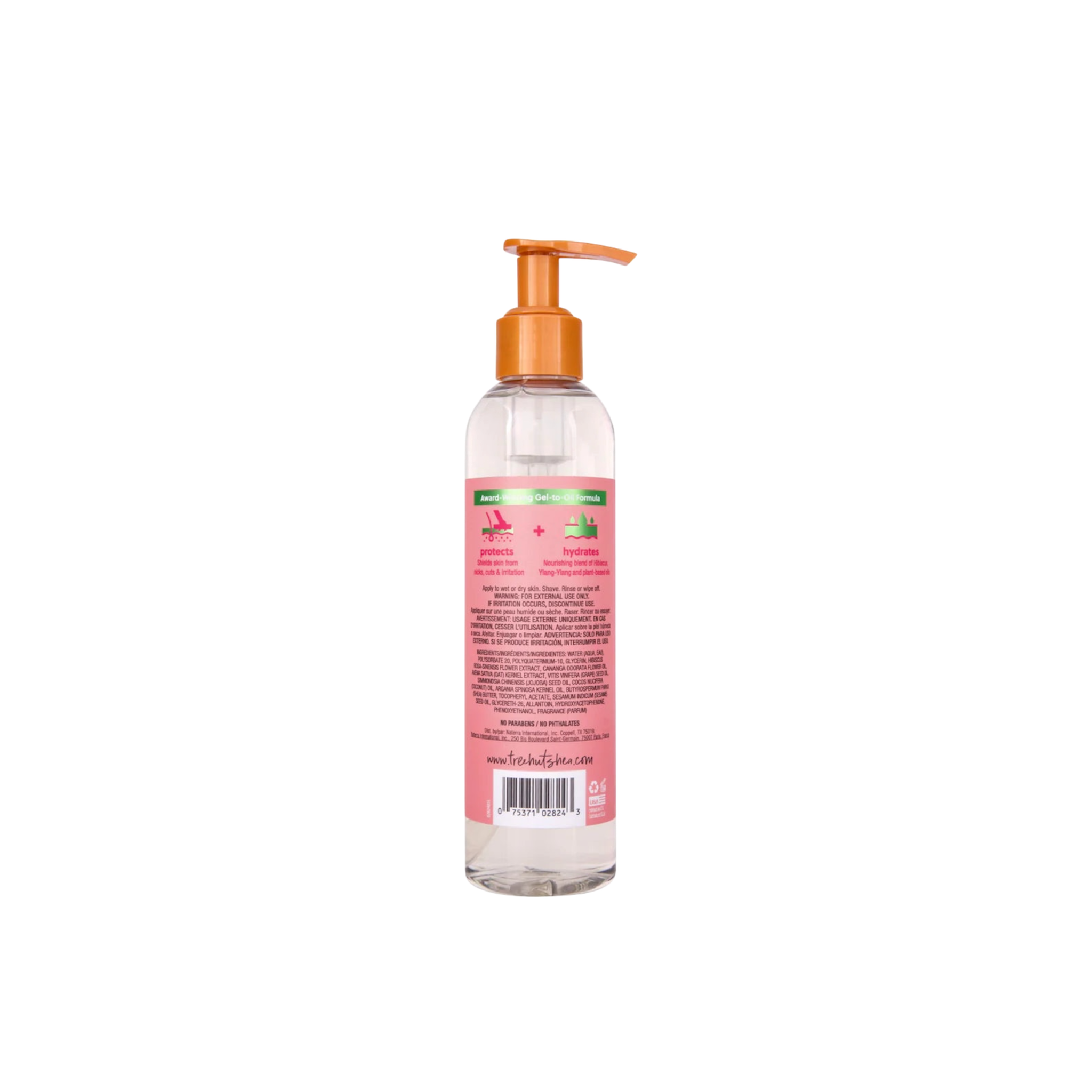 Tree Hut Bare Moisturizing Shave Oil Pink Hibiscus